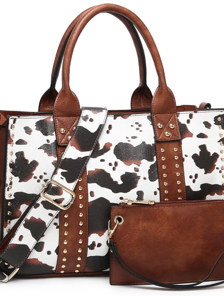 Purses Handbags For Women Tote Wallet Set Top Handle Satchel Shoulder Hobo Bag 3